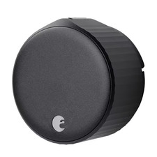 Wifi Smart Lock Matte Black Retrofits over Existing Deadbolt