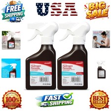 Hydrogen Peroxide 3 Topical Solution, First Aid Antiseptic, Multi-Purpose Cl...