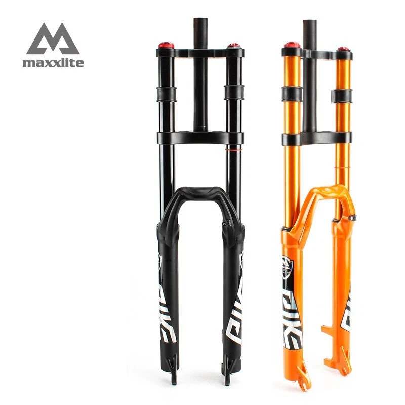 26 27.5 29 "bicycle Front Fork Mountain Bike Double Shoulder Suspension QR Fork - Image 4 of 4