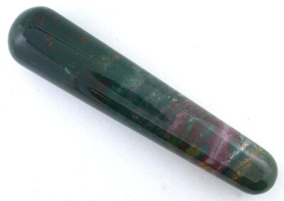 4 1/3 Inch x 1 Inch Natural Bloodstone Crystal Massage Wand EBS8483/62923