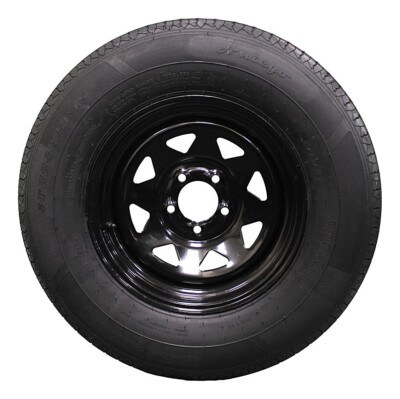 (Set of 2) Antego Tire and Wheel 225/75R15 Highway Terrain   15.0-Inch Rim