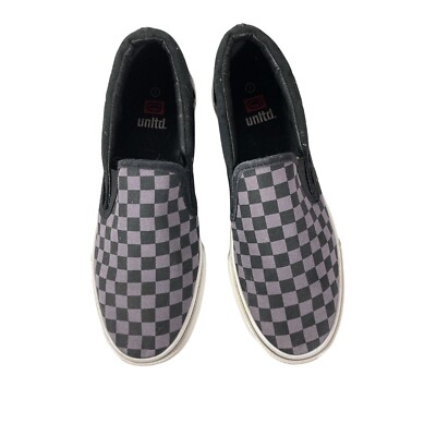 Ecko Unltd Gray Checkerboard Slip On Sneaker Sz 7 NWOB | eBay display picture 3