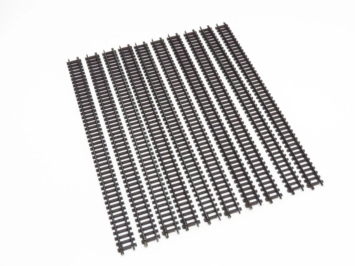 Lot De 30 Rails Droits Arnold Rapido 200 Réf.0101 - Échelle N - Bon état
