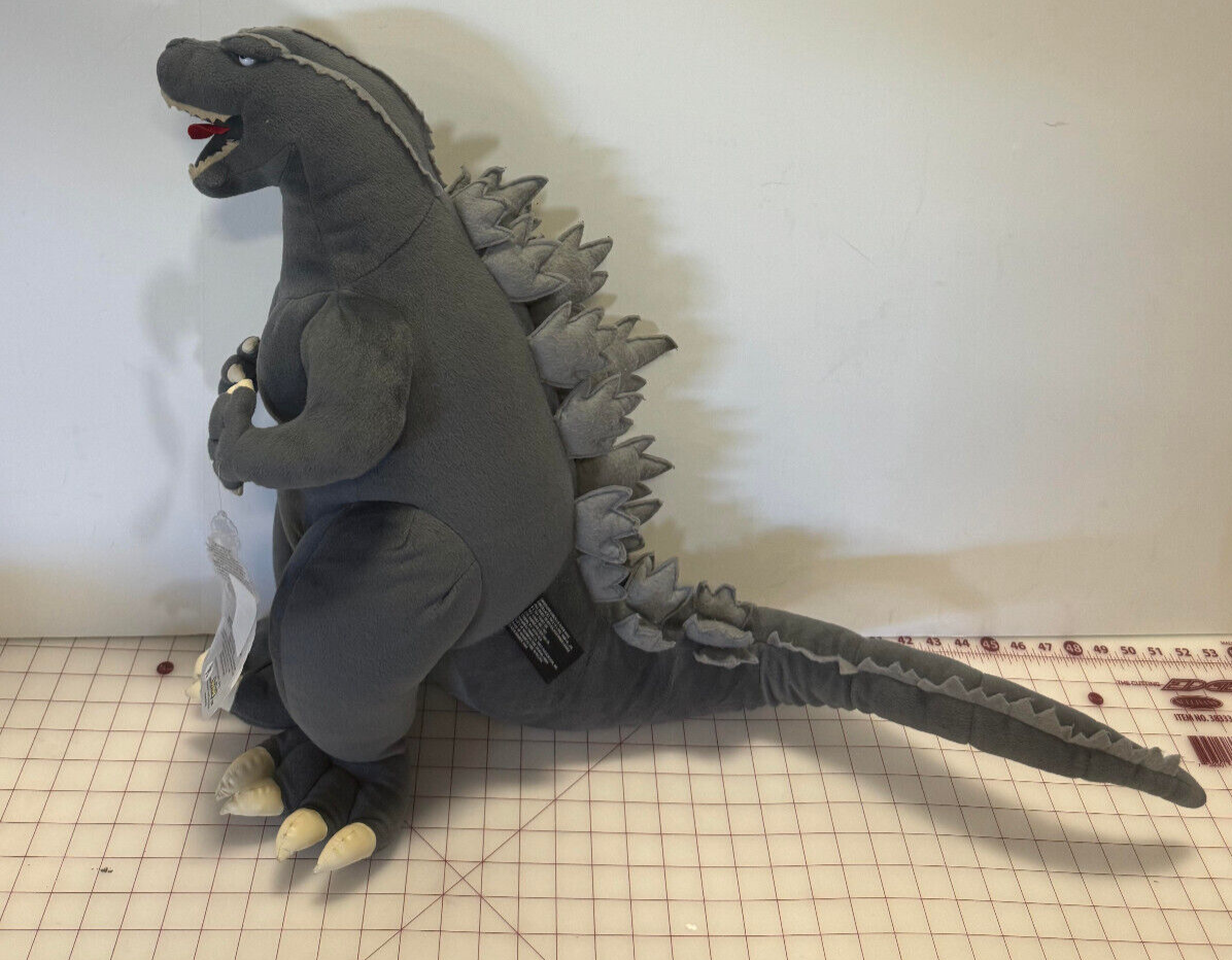 Toy Vault Toho Super Sized Godzilla Plush 2007 24 Inch PLush Toy Vault Toho Super Sized Godzilla Plush 2007 24 Inch PLush
