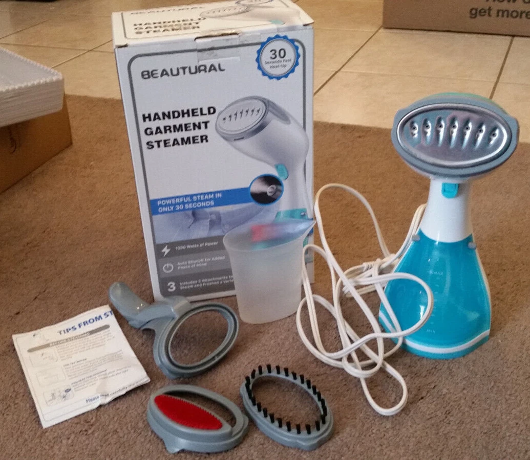 How To Use BEAUTURAL Portable Handheld Garment Steamer?