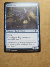MTG Magic the Gathering Faerie Seer (51/404) Modern Horizons LP/NM BULK DISCOUNT