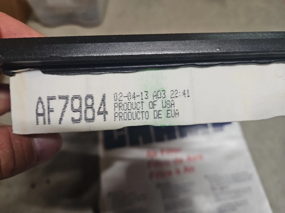 NORS CHAMP AF7984 AIR FILTER For 01-10 DODGE GRAND CARAVAN - Image 4 of 4