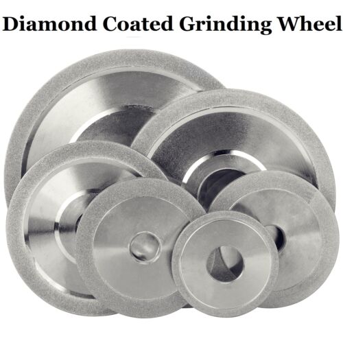 60-200mm Diamond Coated Grinding Wheel Grinding Disc For Carbide Metal Polishing - Picture 1 of 19