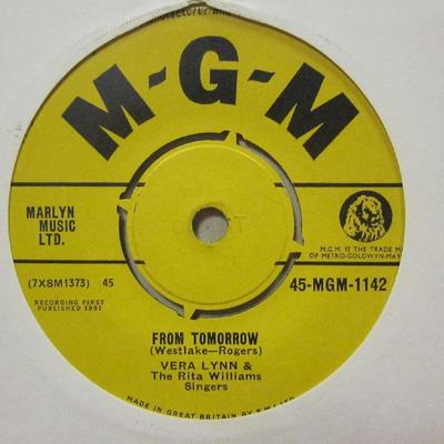 Vera Lynn & The Rita Williams Singers(7'' Vinyl)From Tomorrow / Each Mom-Ex/Ex