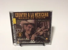 Country A la Mexicana Musica de Violin Arreando La Mula Vol 3 CD New Nuevo seale