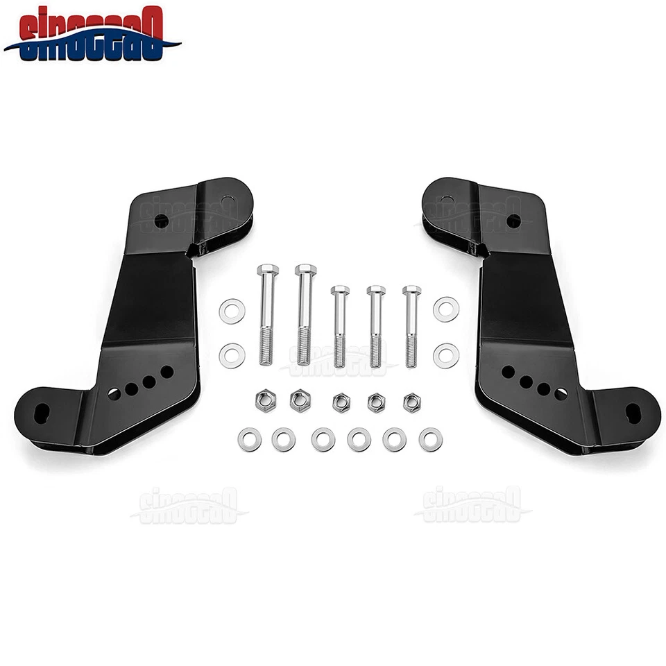Suporte de braço de controle dianteiro de correção de geometria para elevação Jeep Wrangler JK/JKU de 2-4" - Imagem 4 de 4