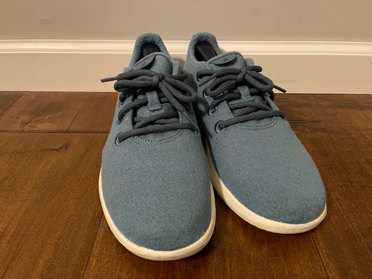 Allbirds Wool Runners Men’s Size 10 Athletic Shoes Sneakers Light Blue 0819 NV1 Allbirds Men main image 4