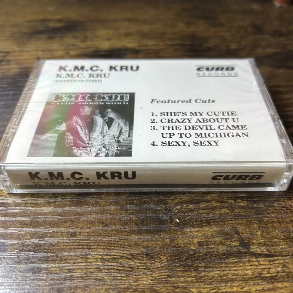 KMC KRU Gettin' Smooth with it 1994 Cassette Tape New and Sealed - Image 3 of 4