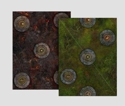 GAMES WORKSHOP SkavenTide Gaming Mat 30" x 22.4" - Warhammer Age of Sigmar / Warcry - Tapete