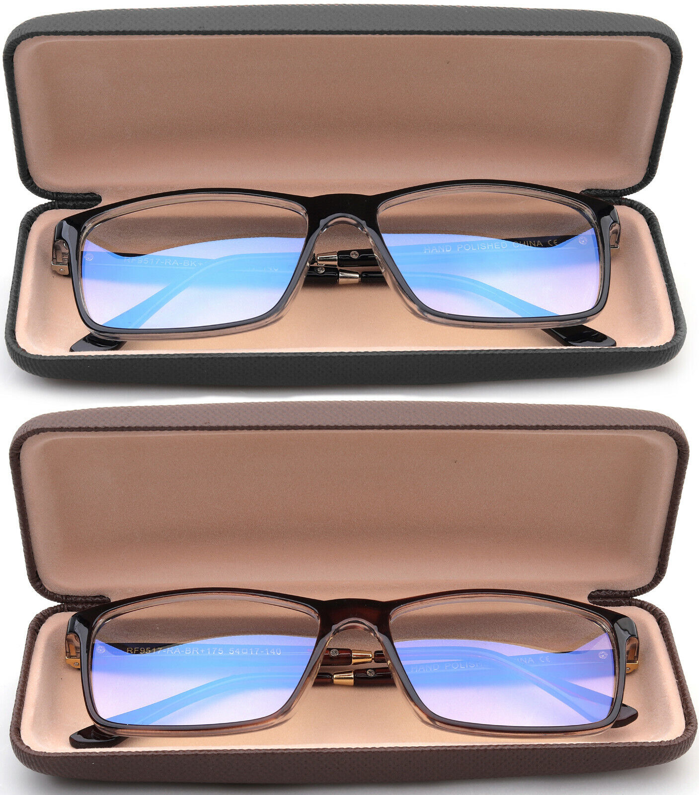 Anti Blue Ray Blue Light Blocking Reading Glasses Anti Glare With Case UV 100%