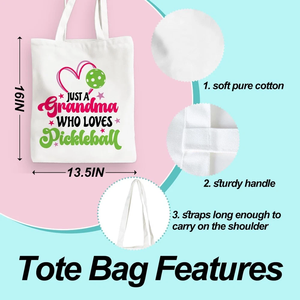 Pickleball Tote Bag Pickleball Bag Pickleball Accessories Pickleball Gifts In...