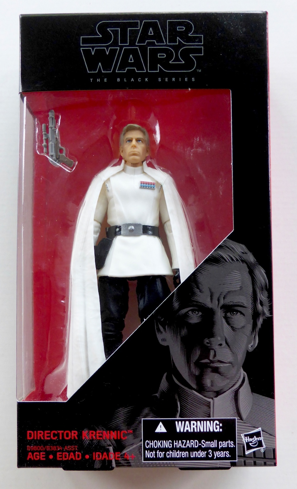 STAR WARS NEW BLACK SERIES 6"" INCH ROGUE ONE DIRECTOR KRENNIC #27 MISB FIGURE RO