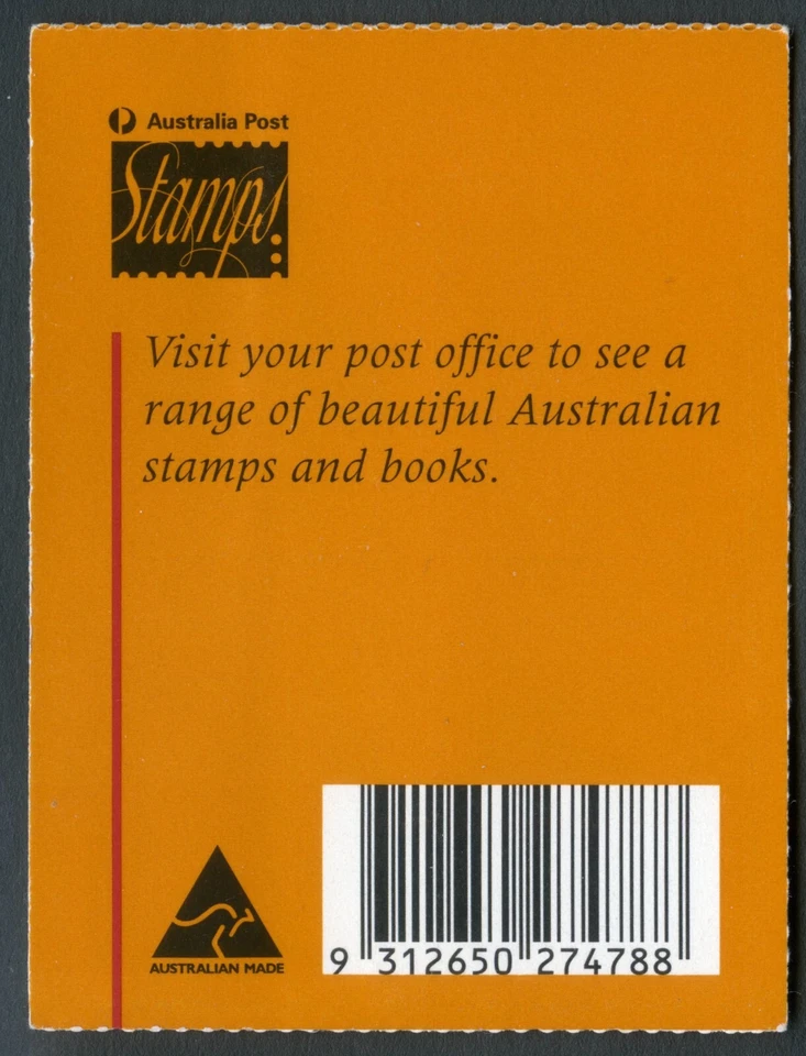 AUSTRALIA 1997 Wetland Birds (Flora & Fauna) Booklet S/A 10 x 45c SG SB116 MNH - Image 2 of 3