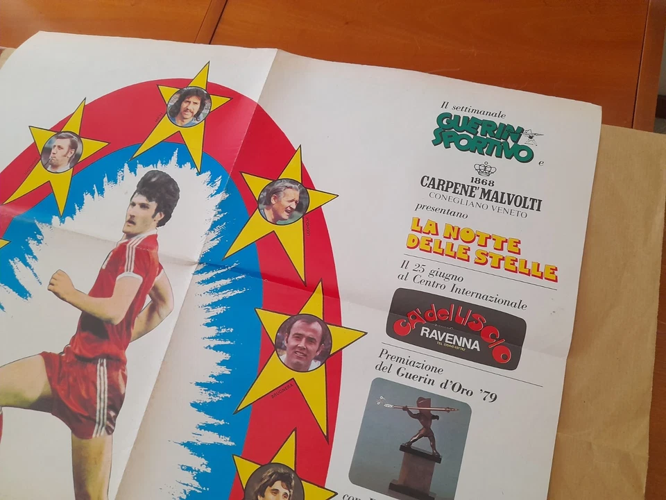 Poster calcio vintage BRAVO 79 Garry Birtles ( Anni 70 ) Guerin Sportivo  - Immagine 2 di 4