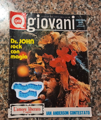 HIER JUNGE 30 1973 - Dr. John - Ian Anderson - Miles - Poster Donovan - OHNE EINLAGE
