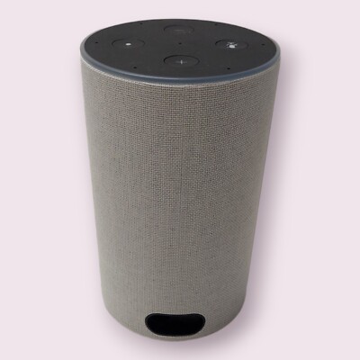 Amazon Echo - 2nd Generation - Heather Gray- Powers On, Not