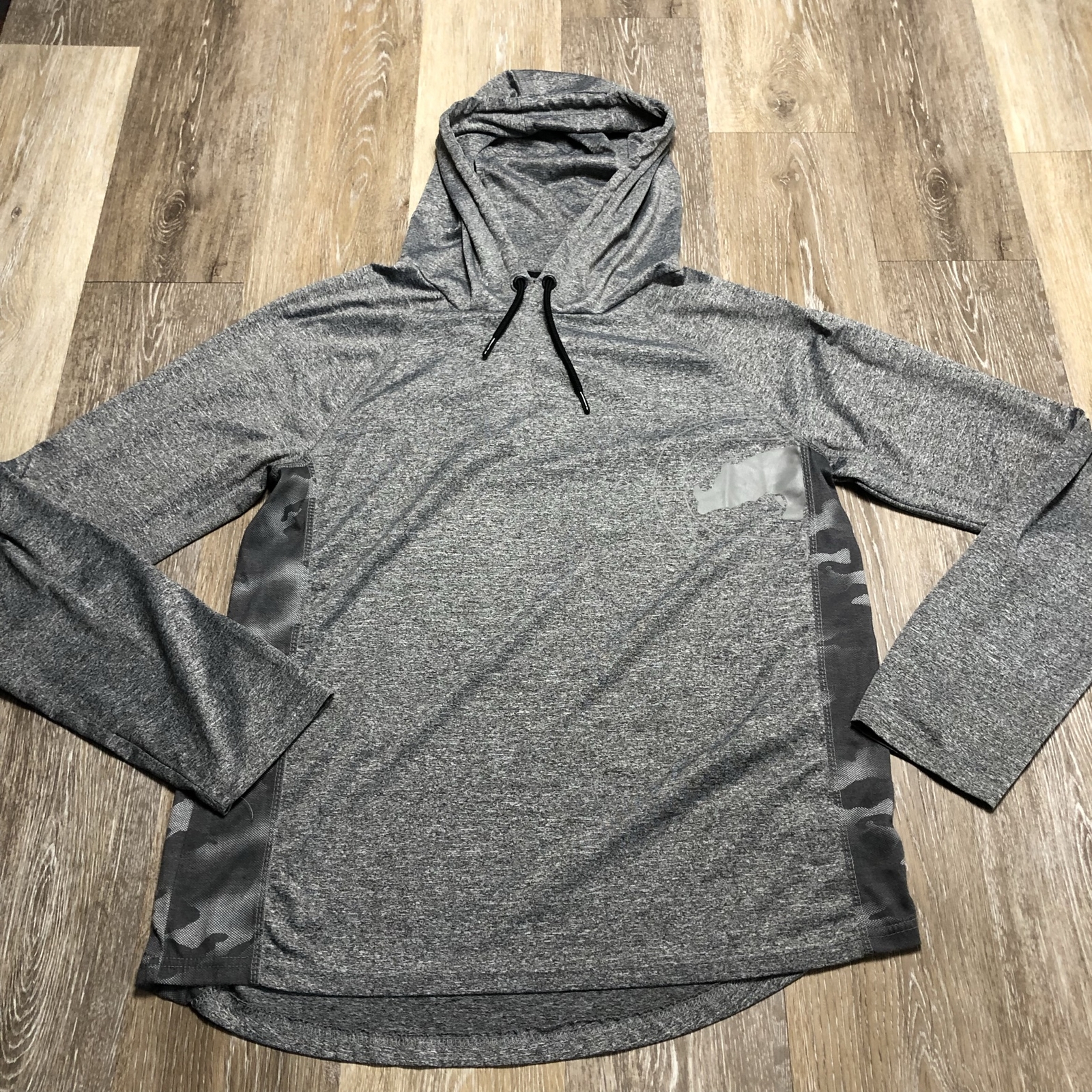 ECKO FUNCTION Pullover Gray Hooded Sweatshirt Hoo… - image 2