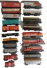 TYCO/Mantua..HO Trains..21 pieces..Assortment #39