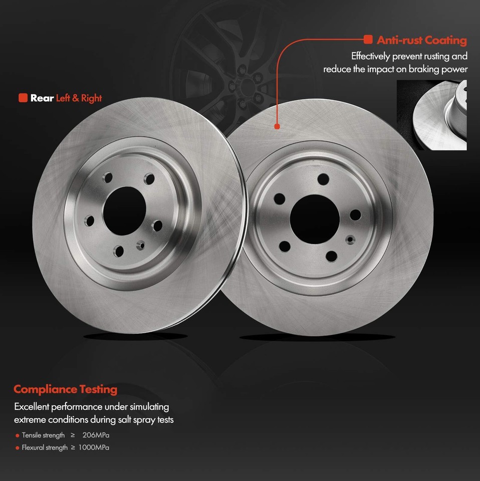 EBC RK1393 EBC 05-08 Audi A6 2.4 Premium Rear Rotors