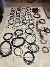 30lbs Cable Lot Canare Acoustic Gold Plug Audio/Video Cables CS-6 Coaxial
