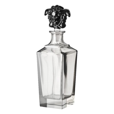 VERSACE ROSENTHAL CRYSTAL MEDUSA LUMIERE HAZE DECANTER #321392