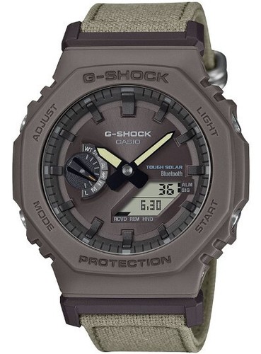 Casio G-Shock Food Textile Truecotton Analog Digital Men's Watch GA ...
