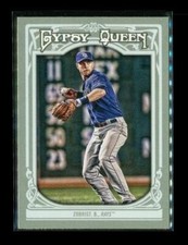 2013 TOPPS GYPSY QUEEN Baseball Trading Card #235 BEN ZOBRIST Tampa Bay Rays