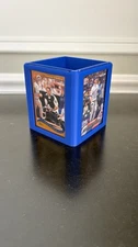 Premium Baseball Card Display Stand — Holds 40 Toploaders or 10 PSA Slabs