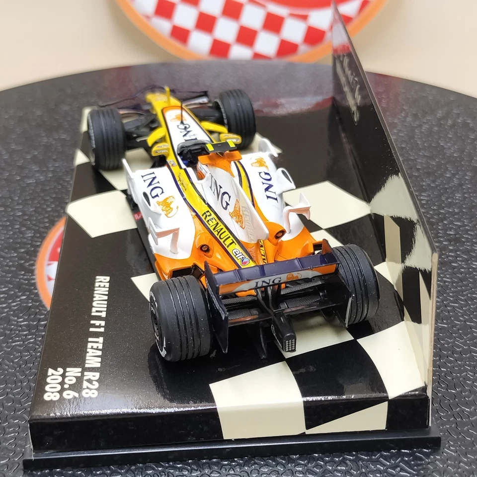 MINICHAMPS 1/43 Renault F1 Team R28 no.6 2008 Nelson Piquet 400080006 - Image 4 of 4