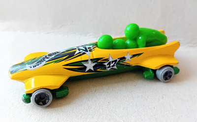 2014, Hot Wheels Ice Shredder CFG64, Gelb/Grün, lose, bespielt