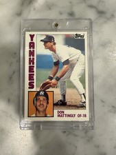 1984 Topps - Don Mattingly #8 (RC)