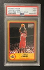 LeBron James 2003 Bazooka Road Red Jersey GOLD Rookie Card #223 PSA 7.5 NM +