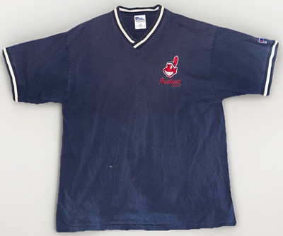 Vintage 1997 Cleveland Indians Chief Wahoo Pro Player Shirt   Men's XL