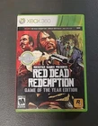 Red Dead Redemption Game of the Year Edition - Xbox 360, 2-DISCS W/ Manual & Map