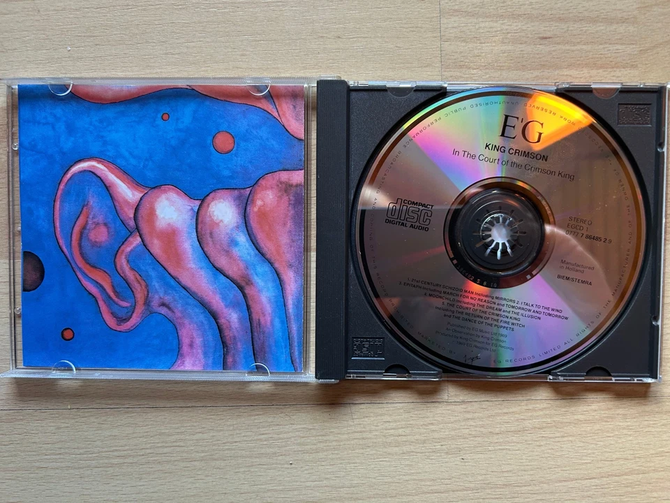 King Crimson – In The Court Of The Crimson King - CD Album - Prog Rock - Bild 2 von 3