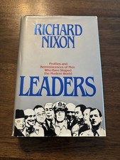 Product Image: SIGNED Leaders by Richard Nixon First Edition Printing 1982 Hardcover