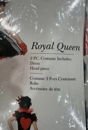 Queen of Hearts Kostüm MIT Krone (Royal Queen), Größe L, Leg Avenue, BRANDNEU - Bild 5 von 7