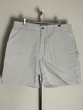Carhartt Carpenter Shorts Khaki Workwear RN 14806 - Men's Size 38