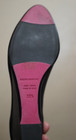 Haute Footure vero cuoio made in italy size 38 1/2 black leather wedge shoes — photo 8