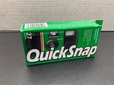 2X Fujifilm QuickSnap 400 Flash Disposable Camera 27 Exposure Exp 08/2027 NEW