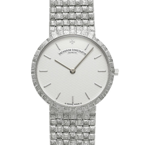 VACHERON CONSTANTIN Meshdor Round 33093/206G-7 Silver Men's Us...