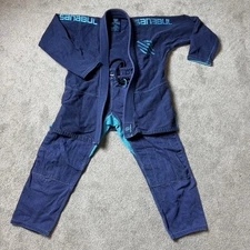 Sanabul Essentials BJJ Gi Navy A2 Lightweight Jiu Jitsu Kimono Uniform