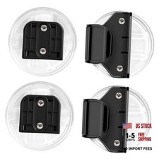 Auto-Lock Retractable Baby Gate Replacement Free-Punch Parts, Original Bk-pf