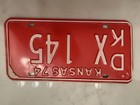 NOS 1974 Kansas License Plate X 145 * Dickinson County KS Gem Condition Unused — photo 9