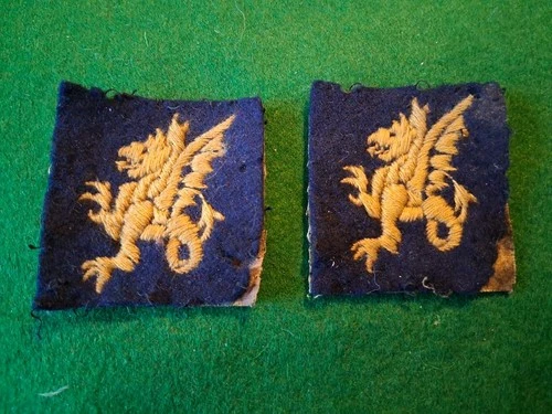 WW2 43rd Wessex Infantry Division Cloth Army Formation Patch Badge Normandy 1944